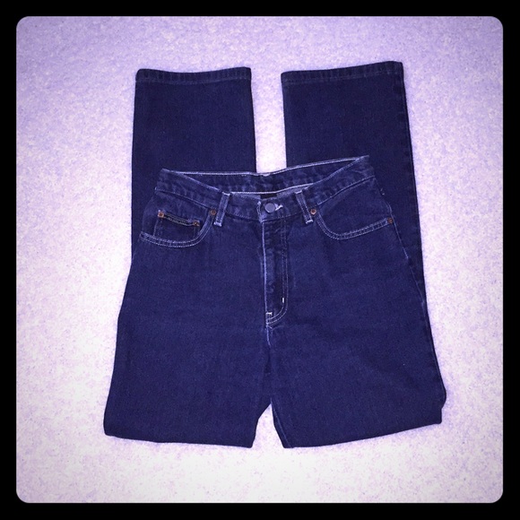 New York & Company Denim - New York and company dark jeans